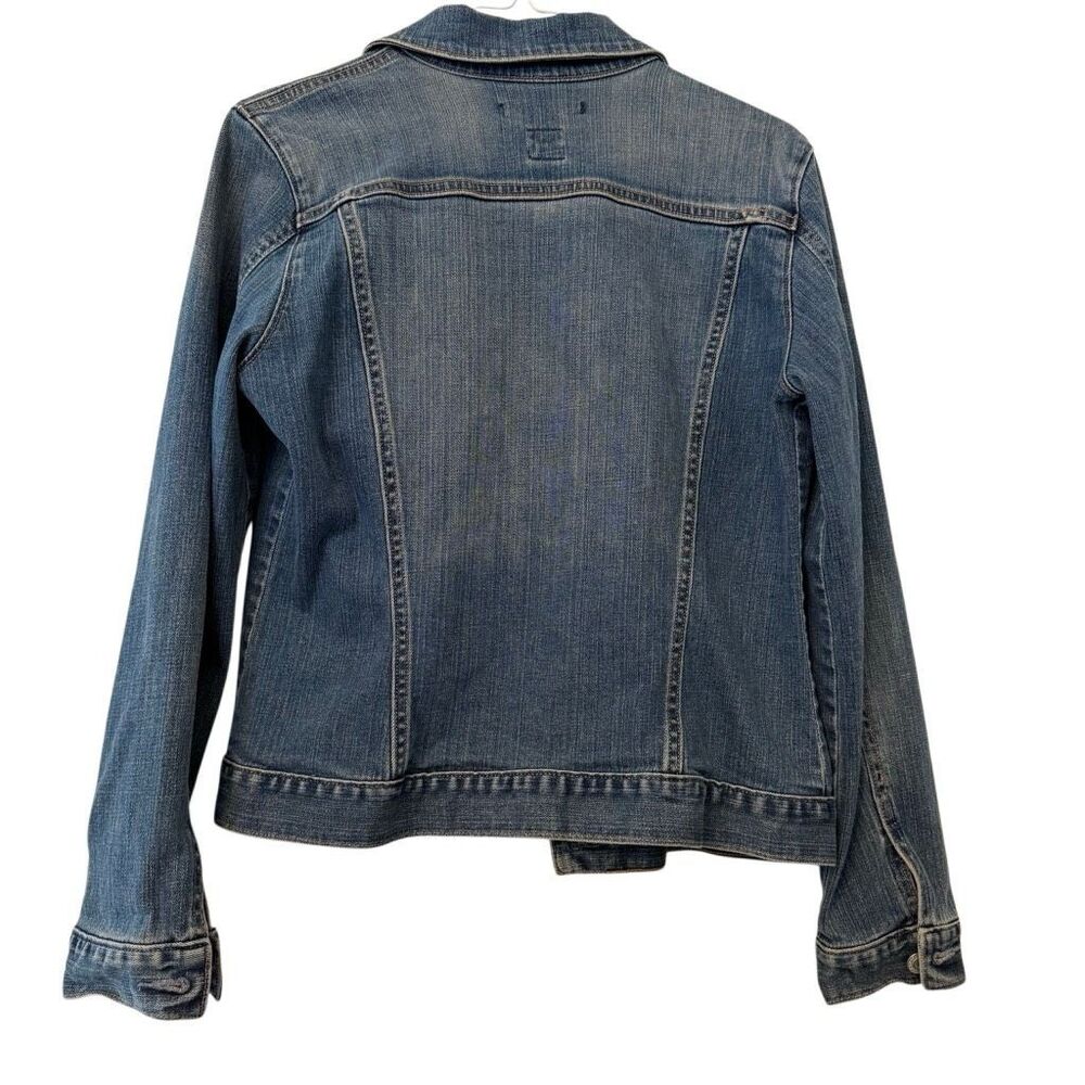 Gap Long Sleeve Button Down Stretch Pockets Denim… - image 3